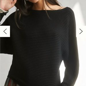 Anthropologie Ribbed Pullover Sweater